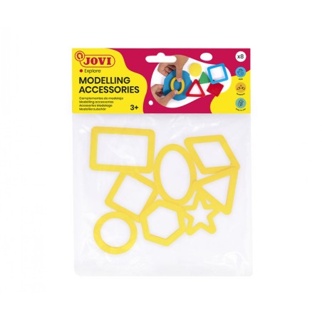 Accessoires moules pour pâte à modeler GEOMETRIQUE JOVI