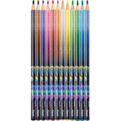 Crayon de couleur x12 et 18cm DEEPSEA PARADISE MAPED
