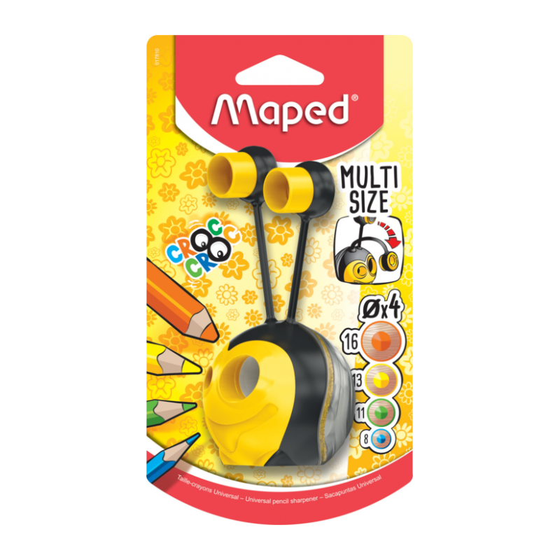 Taille crayon 2 trous CROC CROC Universal blist Maped