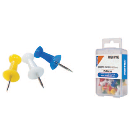 Punaise mémo bte de 25 MINTRA