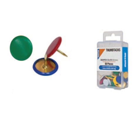 Punaise couleur bte de 50 MINTRA