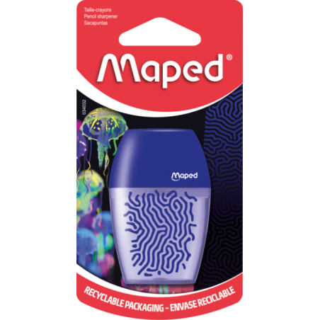Taille crayon shaker avec réservoir 1usage blister DEEPSEA PARADISE