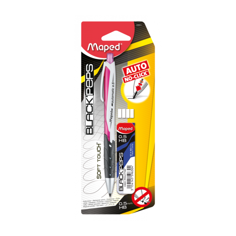 Porte mine 0.5mm long life  + étui ss blister Maped