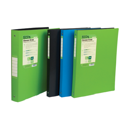 Classeur 4 anneaux A4 D30 ECO% MINTRA