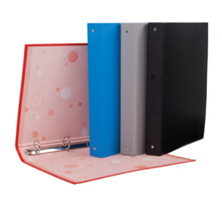 Classeur 4 anneaux A4 D30 PVC et papier MINTRA
