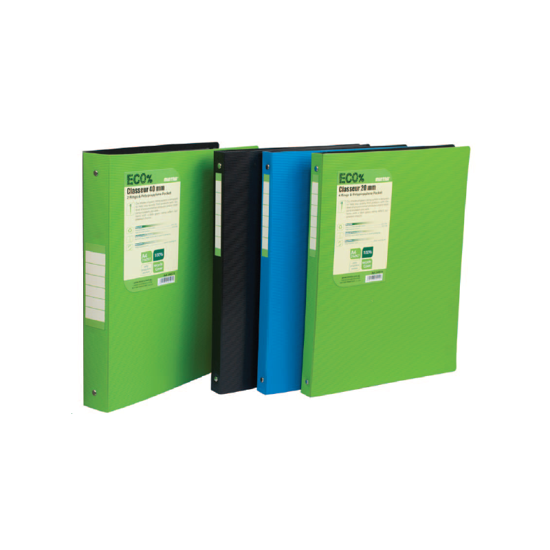 Classeur 2 anneaux A4 D30 ECO% MINTRA