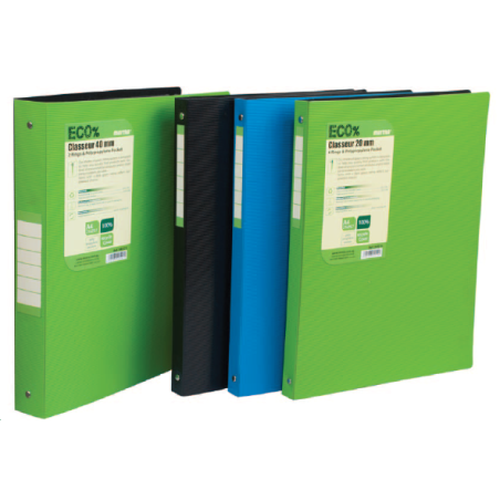 Classeur 2 anneaux A4 D30 ECO% MINTRA