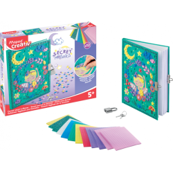 Set de mousse adhésive colorée SECRET MOSAICS JOURNAL CREATIV