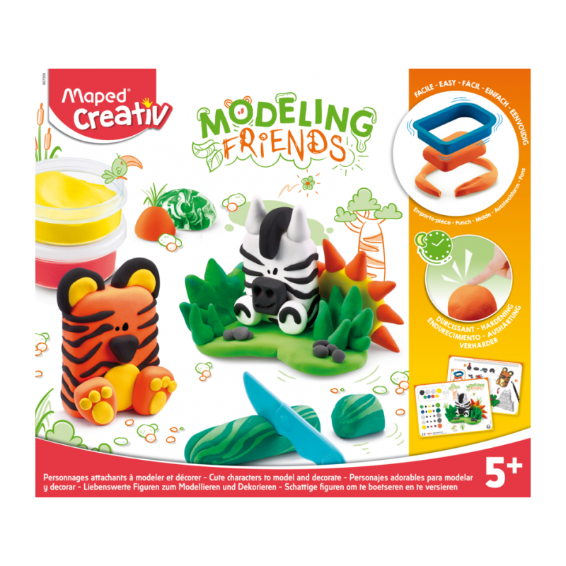 Set de modelage FRIENDS WILD CREATIV Maped