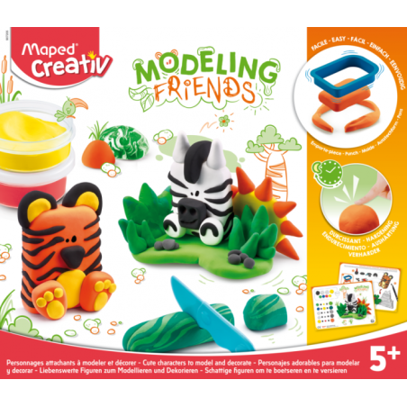 Set de modelage FRIENDS WILD CREATIV Maped