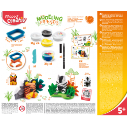 Set de modelage FRIENDS WILD CREATIV Maped