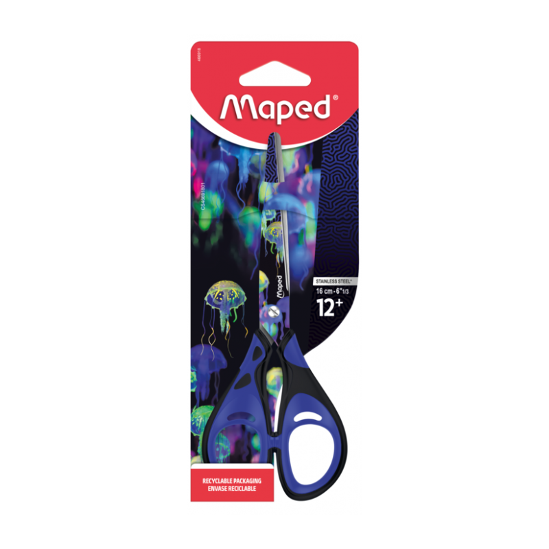 Ciseaux de bureau 16cm en blister DEEPSEA PARADISE Maped