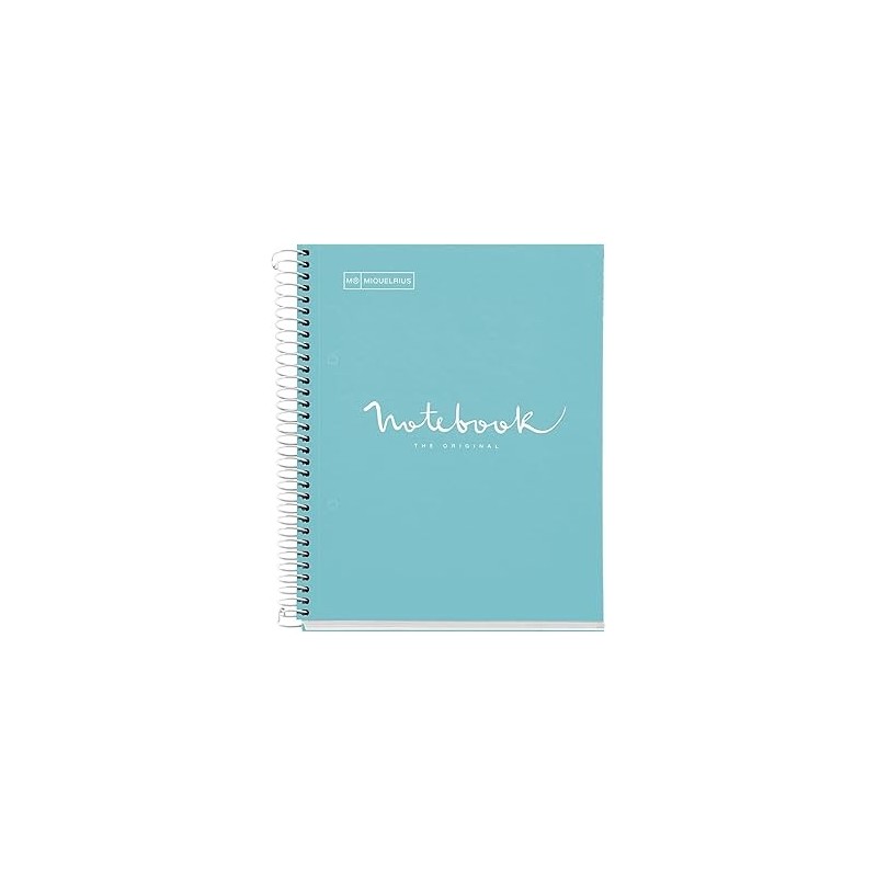 Note book EMOTION A5 5x5 120flles couv cartonnée Miquelrius