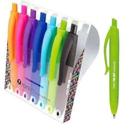 Stylo à bille rétractable (poch de 7) P1 touch mini Milan