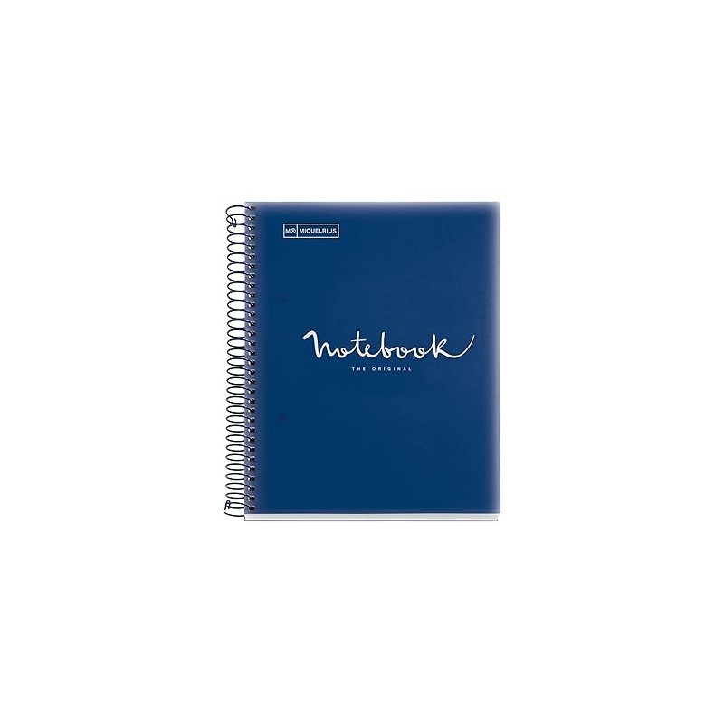 Note book EMOTION A5 5x5 120flles couv polypro Miquelrius
