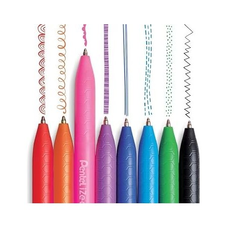 Stylo à bille pte 1mm IZEE BX460 Pentel