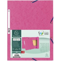 Chemise 3 rabats à élastique cartonnée 240x320 GIRL