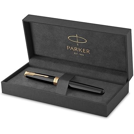 Stylo roller avec coffret Sonnet laqué PARKER