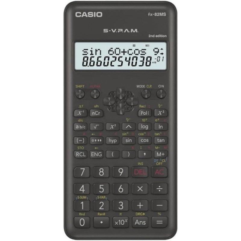 Machine à calculer scientifique FX-82MS CASIO