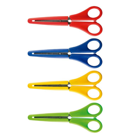 Ciseaux écolier 14,7cm avec étui assortie Milan