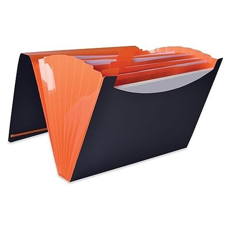 Trieur de document à soufflet for student A4 8 positions pp opaq ass Elba