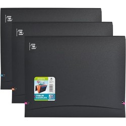 Trieur de document à soufflet for student A4 8 positions pp opaq ass Elba