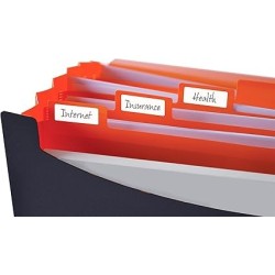 Trieur de document à soufflet for student A4 8 positions pp opaq ass Elba