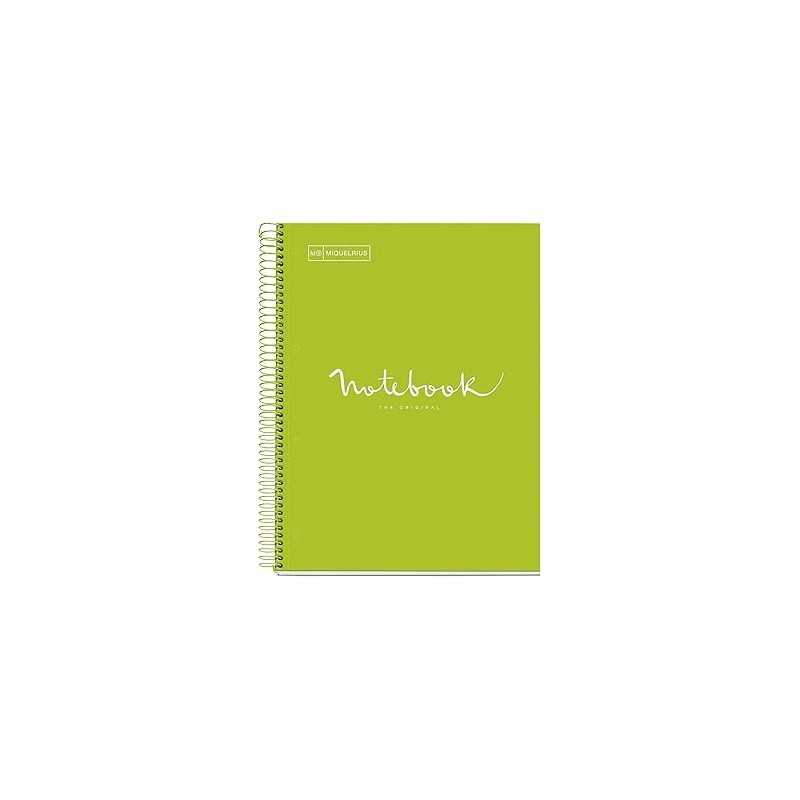 Note book EMOTION A4 5x5 80flles couv cartonnée Miquelrius