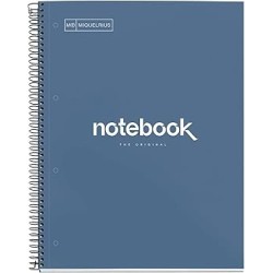 Note book EMOTION A4 5x5 80flles couv cartonnée Miquelrius