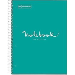 Note book EMOTION A4 5x5 80flles couv cartonnée Miquelrius