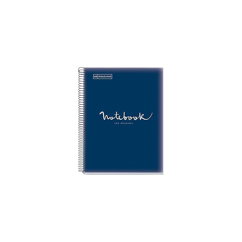 Note book EMOTION A4 5x5 80flles couv polypro Miquelrius