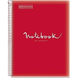 Note book EMOTION A4 5x5 80flles couv polypro Miquelrius