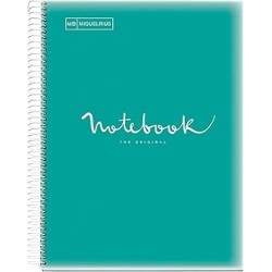 Note book EMOTION A4 5x5 80flles couv polypro Miquelrius