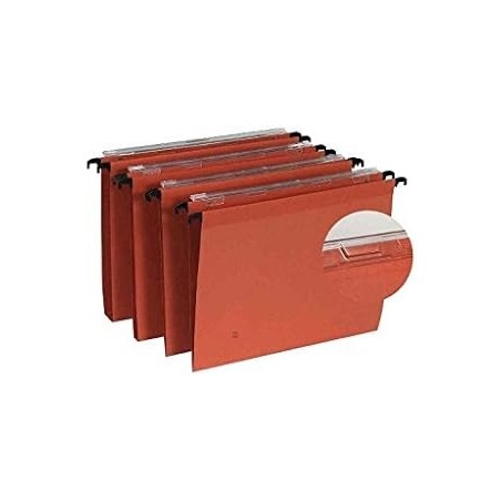 Dossier suspendu tiroir DEFI dos 15mm 330/250 (Bte de 25) L'Oblique