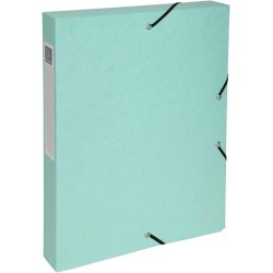 Boite de classement plastique shool life 24X32 D25 PP opaq pastel ass