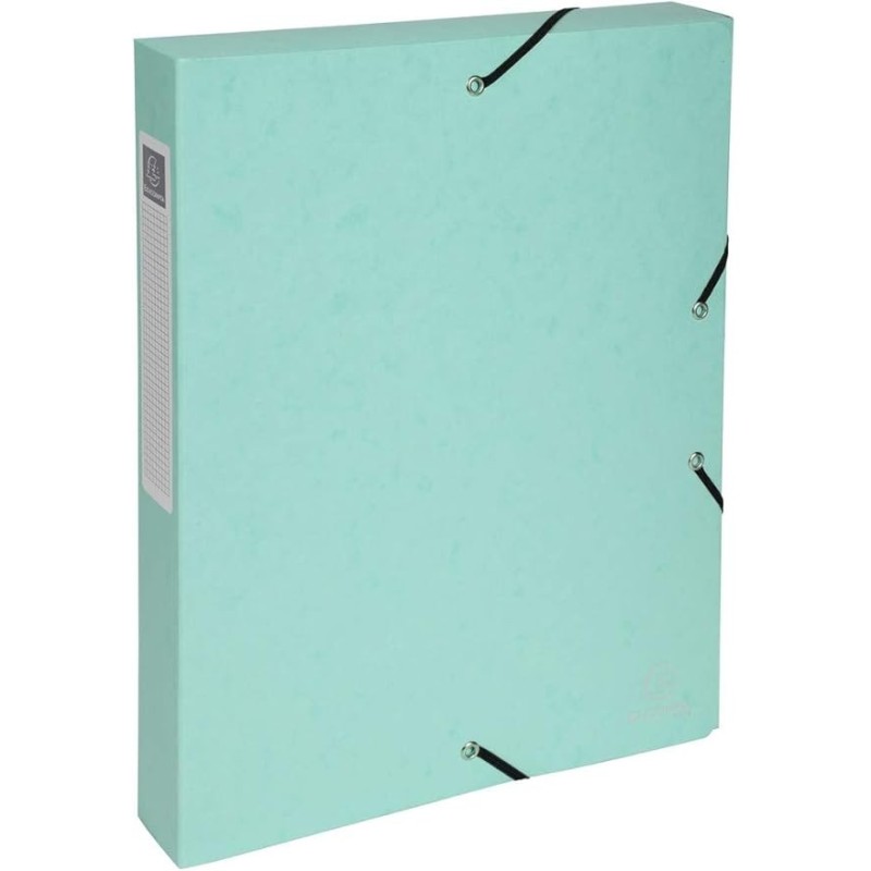 Boite de classement plastique shool life 24X32 D25 PP opaq pastel ass