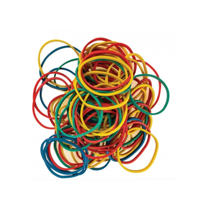 Elastique de bureau couleur assortie 1kg CENTRUM