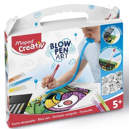 Set de coloriage BLOWPEN POP ART CREATIV Maped