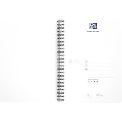 Cahier A5 seyes 180p 90g int. av règle marque-page Oxford