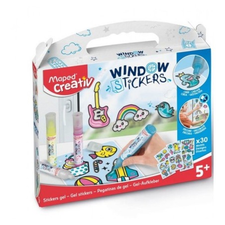 Set de coloriage GEL STICKERS COLOR&STICK CREATIV MAPED