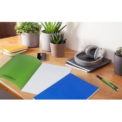 Cahier 24x32 séyès 96p 90g couv PP Conquérant