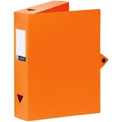 Boîte de classement polypro dos 60 assortie Viquel