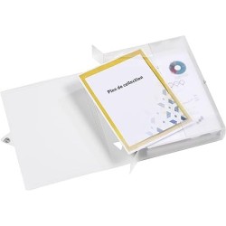 Boîte de classement Translucide dos 80 Propyglass Viquel