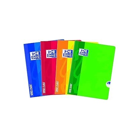 Cahier open flex agrafes 4 sections 240x320 140p optik p. Seyes