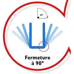 Cahier open flex agrafes 4 sections 240x320 140p optik p. Seyes