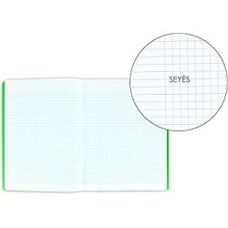 Cahier A4 seyes 96p couv PP Oxford