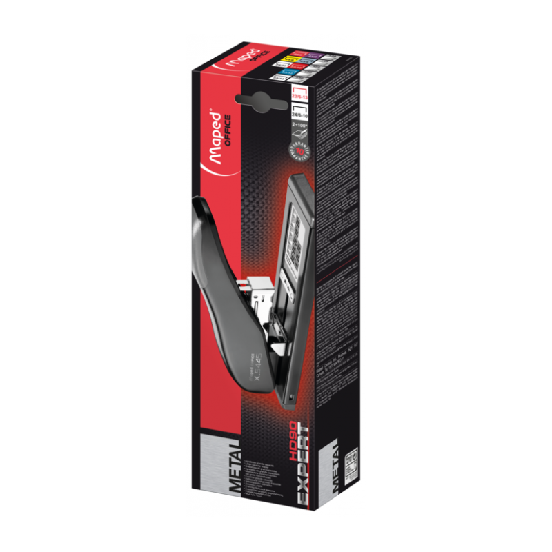 Agrafeuse EXPERT grande capacité 24/6 à 23/13 Maped