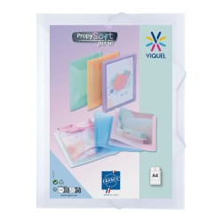 Chemise 3 rabats à élastique Plastique personnalisable Viquel