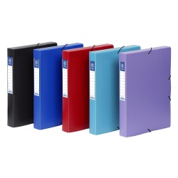 Boite de classement Megabox A4 dos 4,5cm PP chromatic VIQUEL