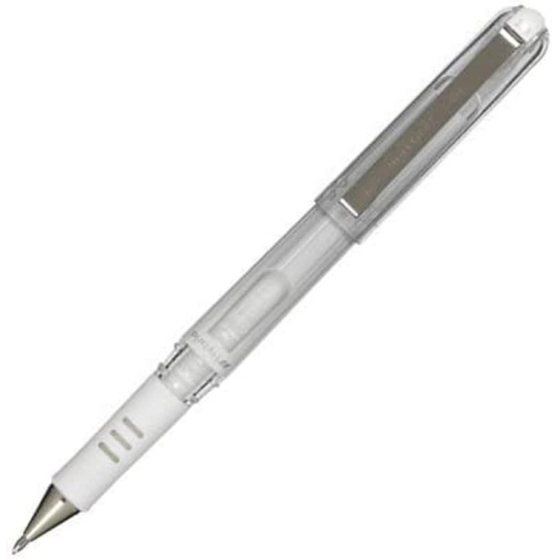 Stylo roller hybridGel blanc PENTEL